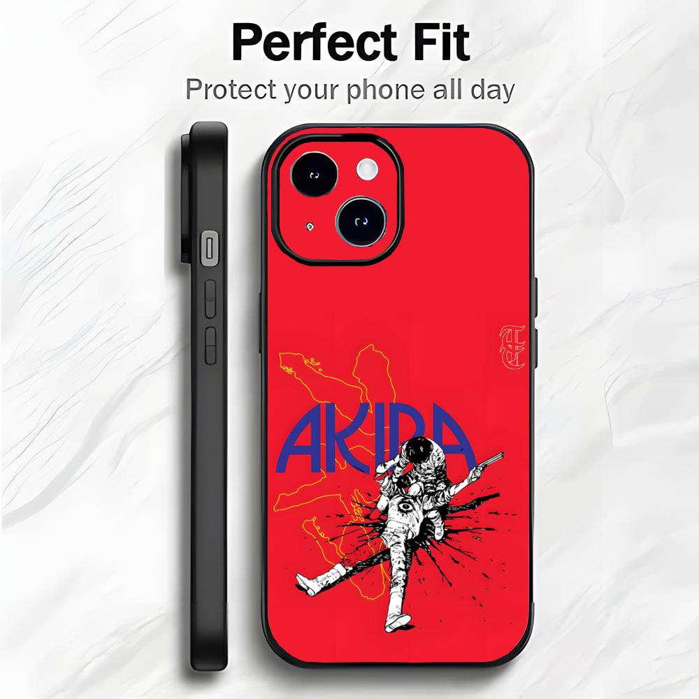 Classic SciFi Japanese Anime A-Akira Phone Case Phone Case Soft Packaging Lightweight For iPhone17 16 15 14 13ProMax