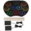 Electronic Drum Pad Portable Colored Hand Rolled Adult Beginner Percussion Instrument