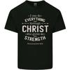 Christ Gives Me Strength Christian Jesus God Kids T-Shirt Childrens