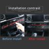 ABS Red Central Control Double Flash Switch Lower Trim Strip For Toyota Tacoma