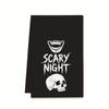 Halloween Towel Ornament Gift Microfiber Printing Kitchen Towel Special Dish Towel Rag
