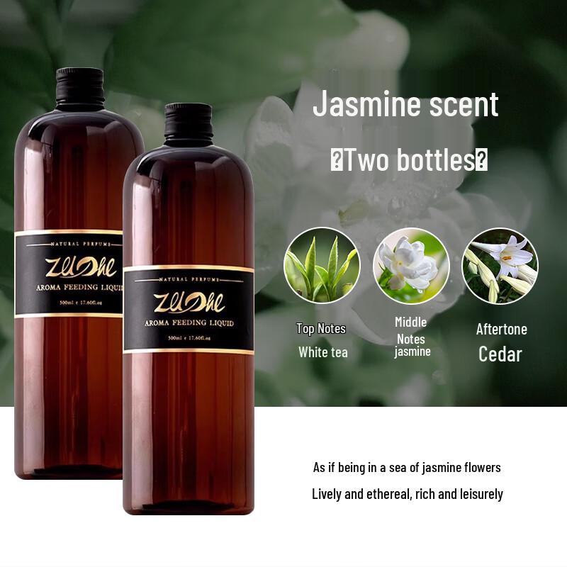 Hilton-Style Jasmine Scent Diffuser Refill