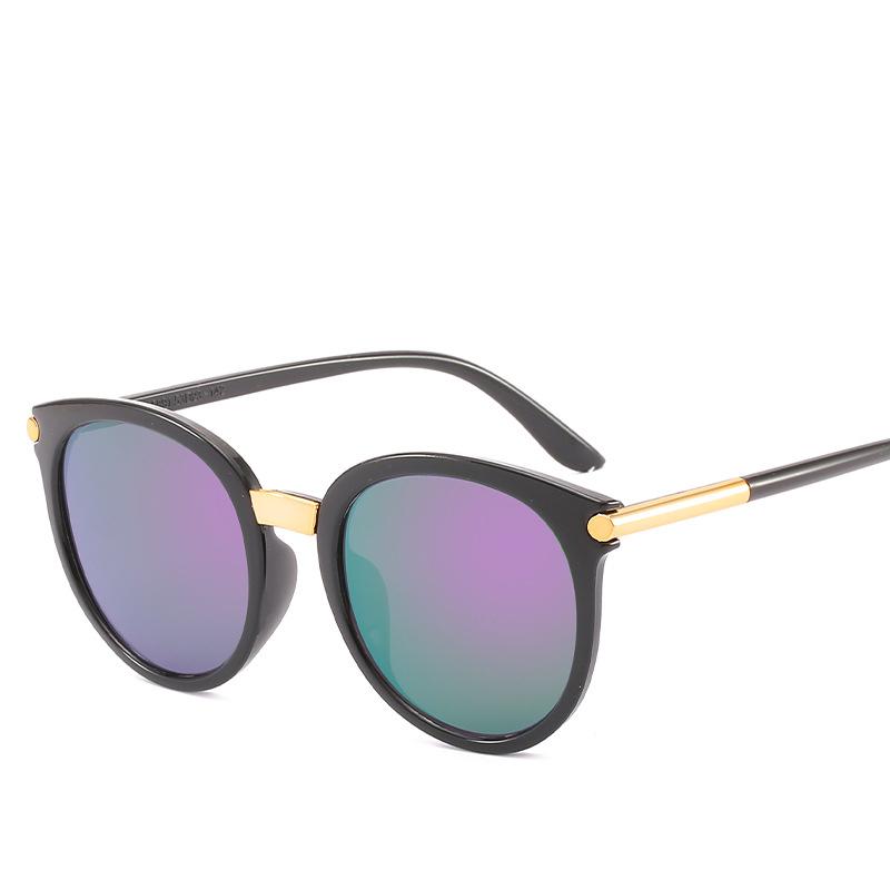 New Classic Oval Red Women Sunglasses Female Vintage Luxury Plastic Brand Designer Cat Eye Sun Glasses UV400 Fashion