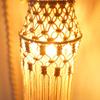 Bohemian Macrames Tapestry Light Shade Cotton Rope Tassels Handwoven Hanging Pendant Lamp Cover Lampshade for Home Decor