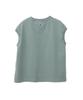 Champion Sleeveless Crew Neck Tank USA Relax with Embroidered Ash Gray Women's Top, 100% Cotton, Fit, Logo, (CW-B307)