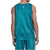 adidas Originals Trefoil Embroidered Crew Neck Sleeveless Vest Men Tops Blue H11436