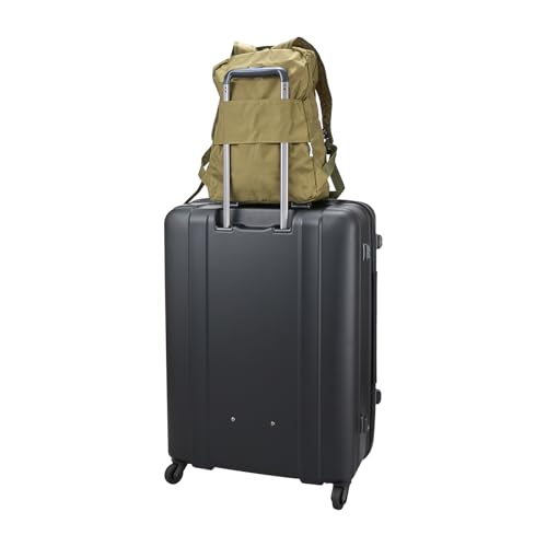 Moomin Folding Backpack with Storage Pouch H0130 MC37.Khaki Snufkin