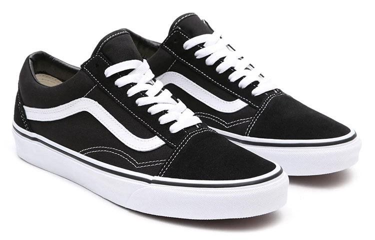 Old Skool Vans Wide 'Black White' VN0000T8BMX