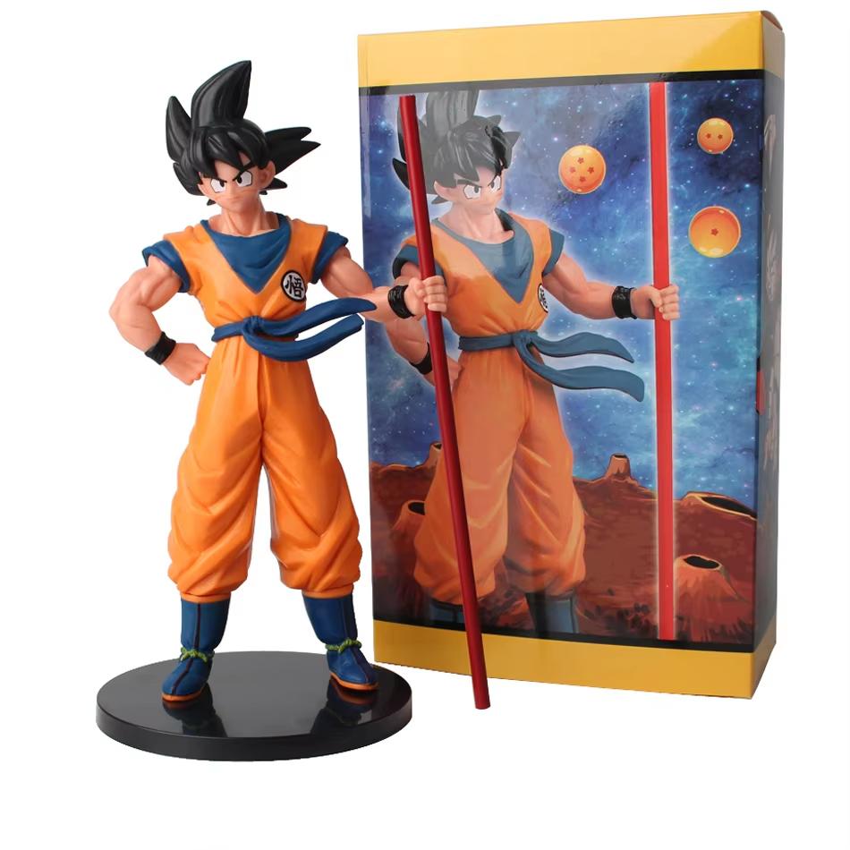 Hot Dragon Ball Son Goku Super Saiyan Anime Figure 22cm Goku DBZ Action Figure Model Gifts Collectible Figurines for Kids
