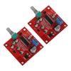 2Pcs Microphone Reverb Board Without Preamplifier Amplifier Funtion DC6‑15V Reverberation Board Modu