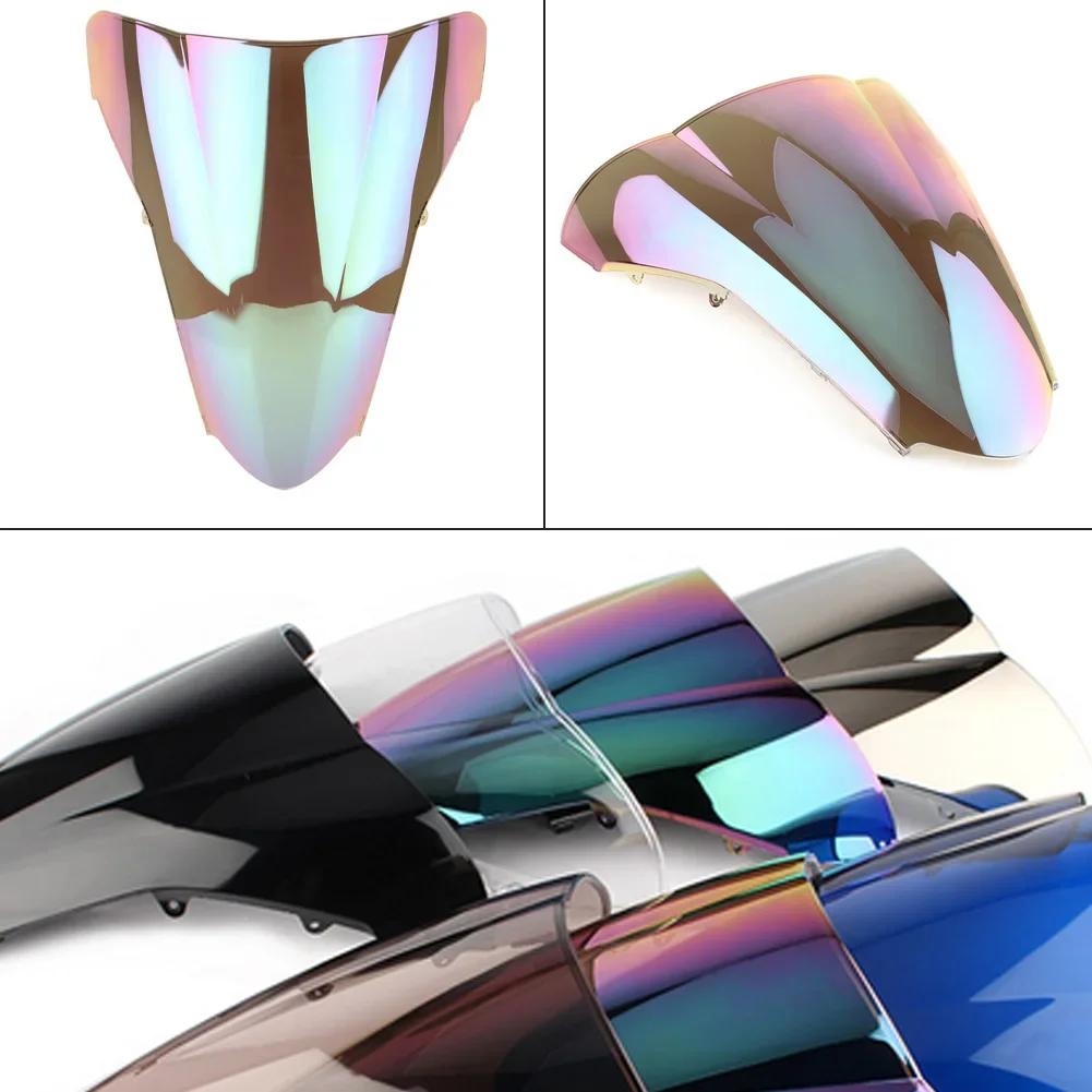 For Honda Motorcycle Double Bubble Windshield Deflector Protector Wind Screen VFR800 VFR 800 2002-2012 2003 2004 2005 2006 2007