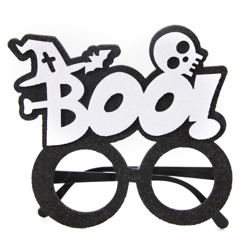 Spider Halloween Eyeglasses Web Zombie Head Ghost Cartoon Style Props Christmas