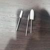 3/4/5Pcs Nail Drill Bits Set With Assorted Grinding Heads Clear Case For Diy Manicure Pedicure Polishing