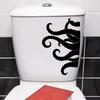 Creative Octopus Tentacle Bathroom Toilet Wall Sticker Self Adhesive Home Decor
