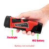 Portable Led Work Light Flashlight For Milwaukee 12V M12 Li-Ion Battery Flashlight Lamp