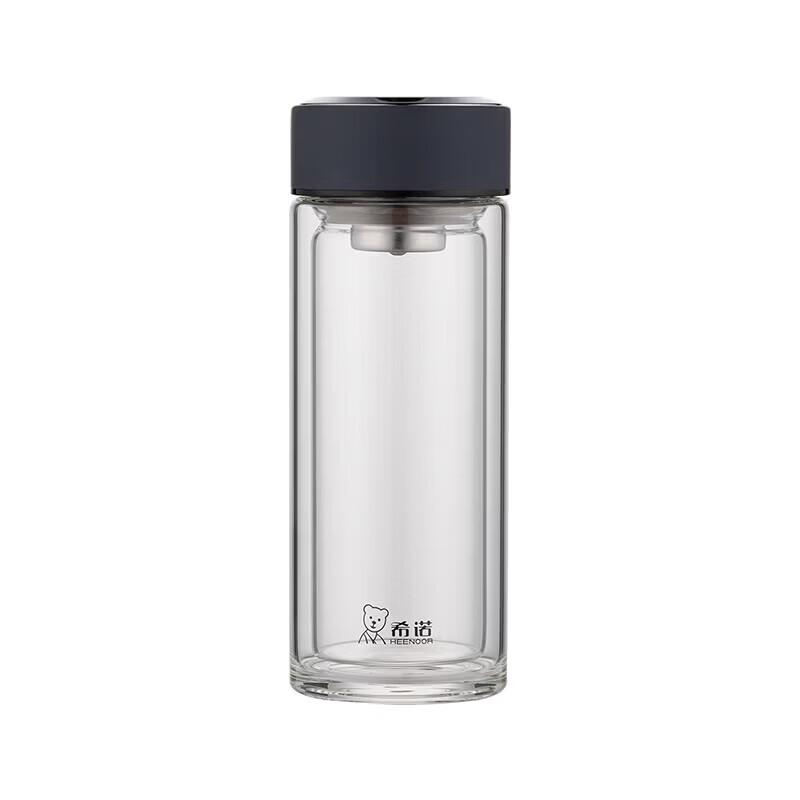 HEENOOR Double-Walled Borosilicate Glass Tea Cup