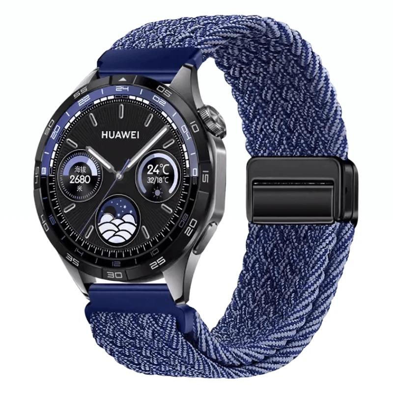 Nylon Band for Huawei Watch 5/GT5 Pro/GT5/4/3 46mm Sport Wristband for Amazfit Balance 2 1/Bip 6 5/GTR 47mm/GTS 4/Active 2 Strap