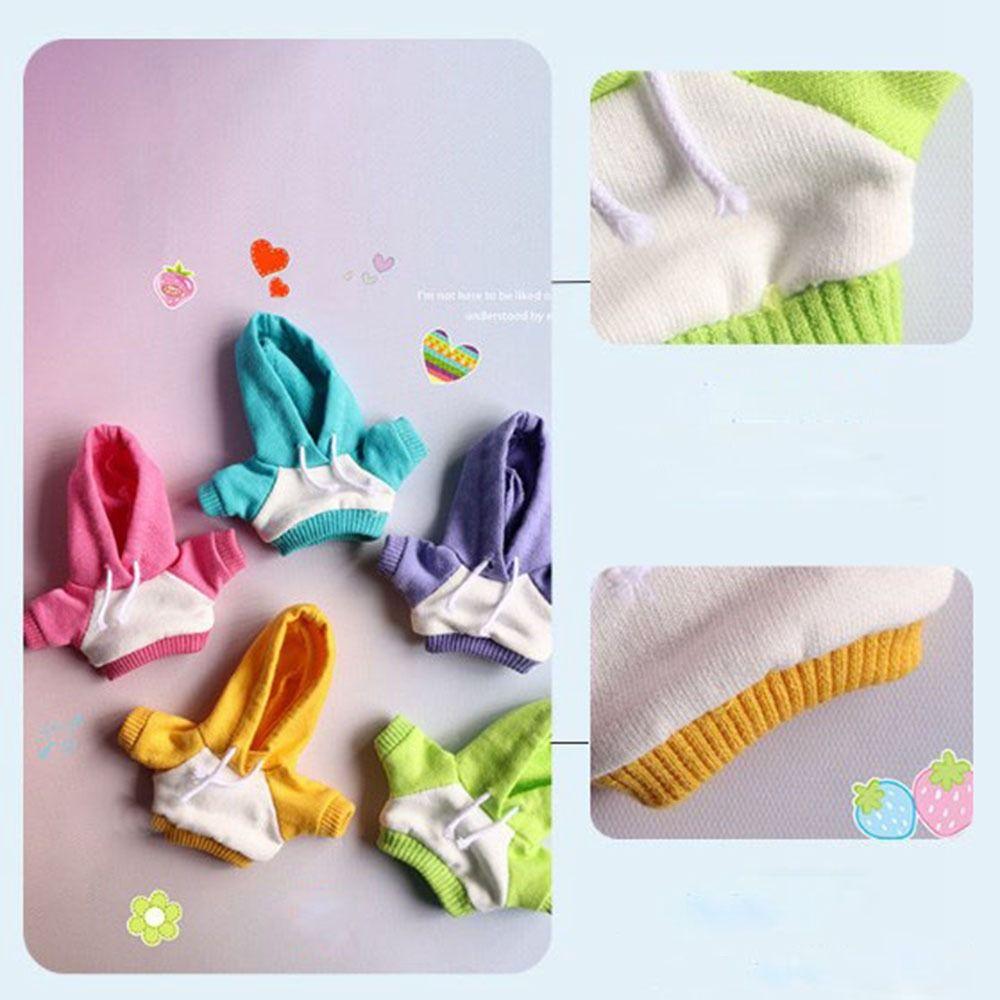 Casual Wear Sweatshirt Outfits Cute Dolls Tops High Quality Fashion Clothes  for 10cm Cotton Dolls