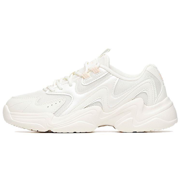 

Anta Lifestyle Series Low-Top Dad Shoes Women sneaker Ivory 122028825R-1