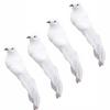 Christmas With Clip Photography Props Home Furnishing Fake Bird Imitation Bird Dove Feather Bird