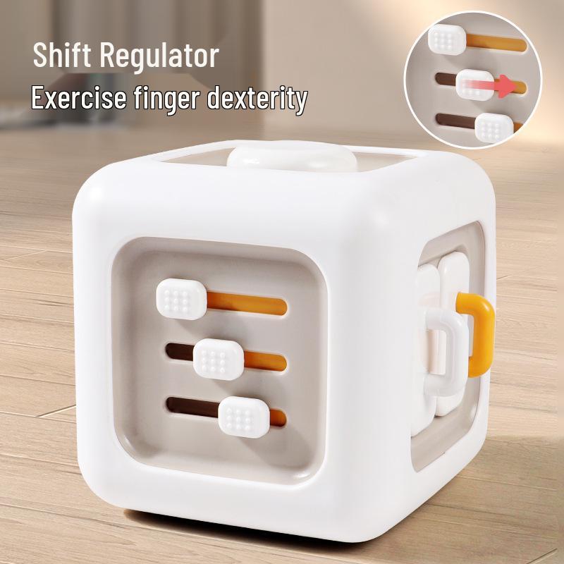 Six-Sided 3D Magic Cube Educational Toy for Toddlers Ages 1-3