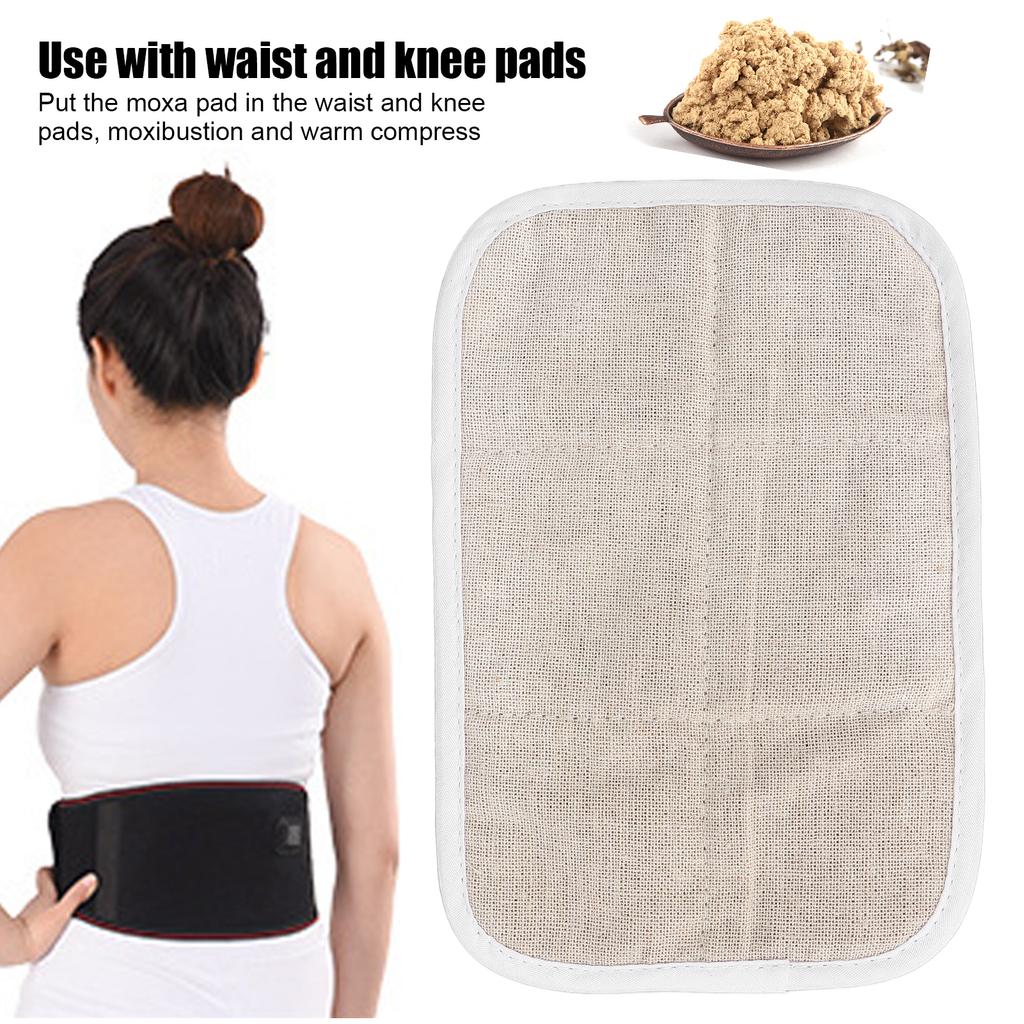 Wermut Moxibustion Beutelpackung Baumwolle und Leinen Heißkompresse Moxa-Therapie-Pad für Taillen- und Knieschützer