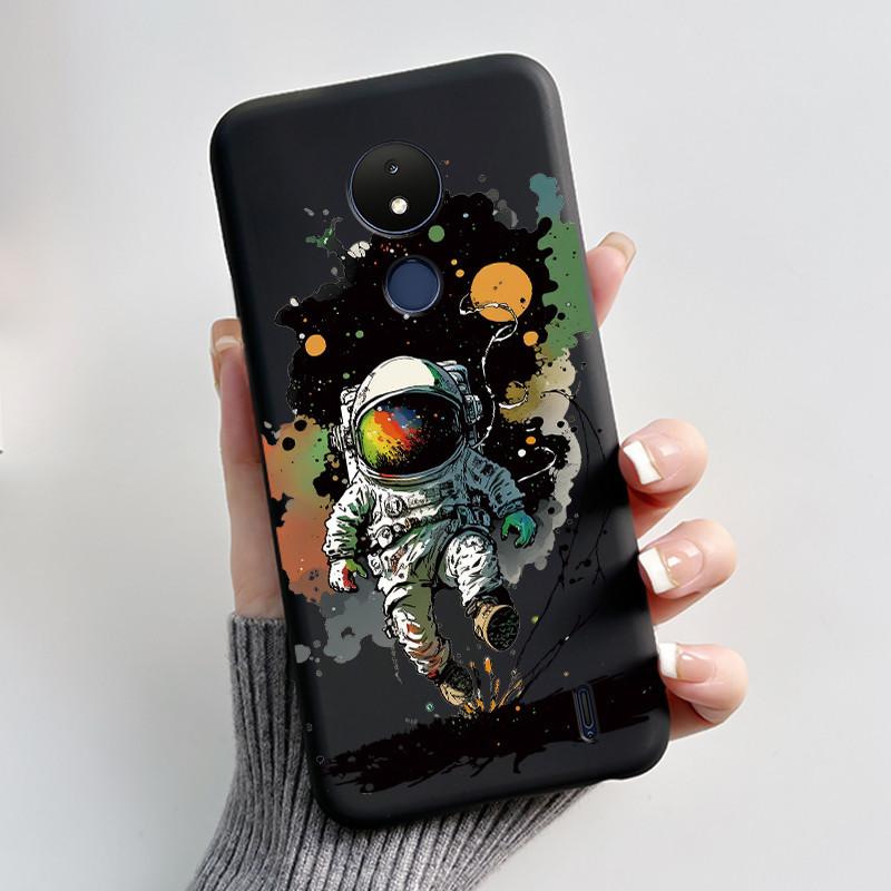 Cute Case For Nokia C21 Fundas Capa Printing Shell Protective Cover Soft Silicone Cartoon Phone Casing Coque
