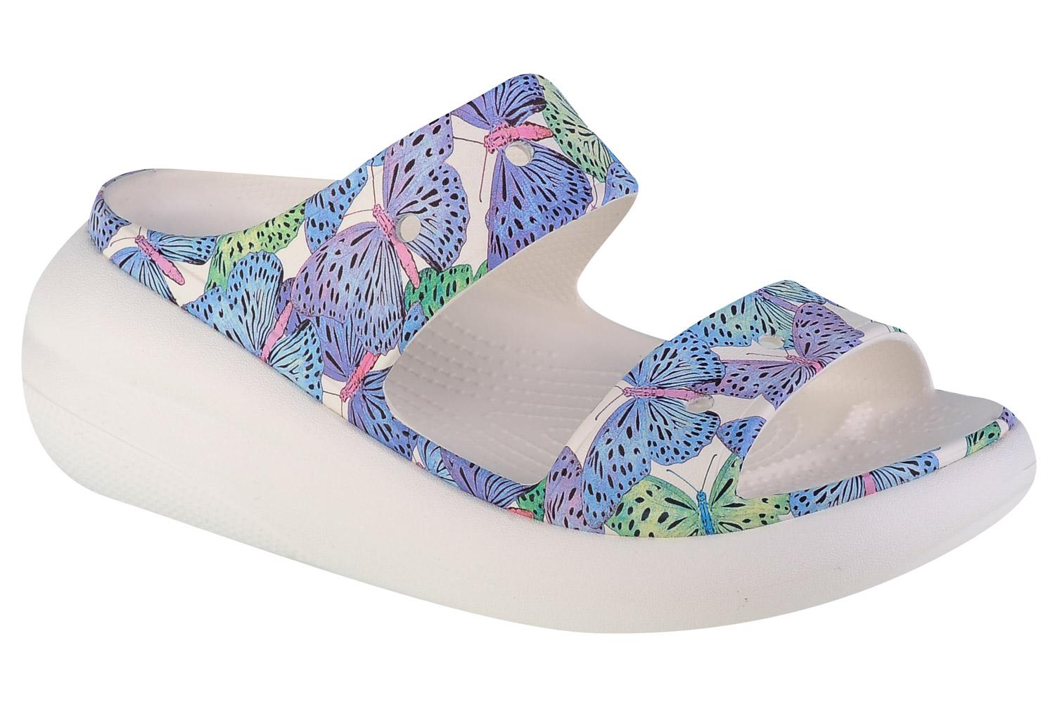 Crocs Classic Crush Butterfly Sandal, Womens multicolour Slides