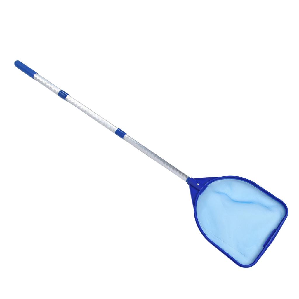 Pool Skimmer Net Quick Cleaning Three Section Telescopic Rod Pool Cleaning Tools for Hot Tubs Spas Fountains