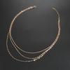 Collier ras du cou bohème multicouche tendance pour femme