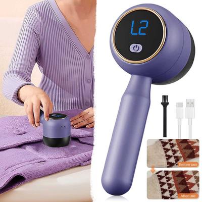 Anti-peluche électrique Vêtements Boule de poils Tondeuse Vêtements USB Maison Lames 6 feuilles Rasoir à pull Rechargeable Portable Portable