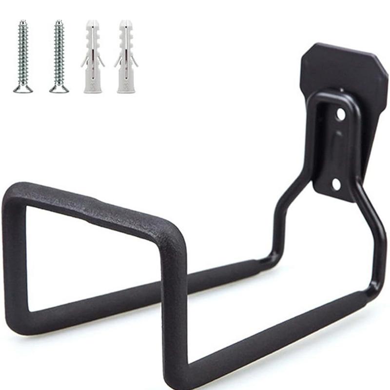 

Metal Hook Rust Proof Hanger Wall Hooks Hangers For Water Air Hydraulic Hose Ropes Extension Cords Garden Hooks чёрный