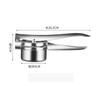 Stainless steel kitchen water squeezer, hand pressure dehydrator, juice squeezer, mud squeezer, kitchen tool