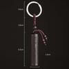 Lanyard Pendants Incantations of the Great Mercy Ebony Wood Keychain Keyfob Key Rings Car Key Chain