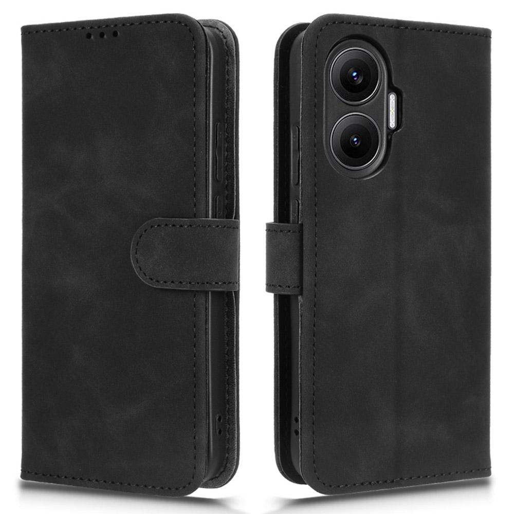For Xiaomi Redmi Turbo 4 Pro 5G/Poco F7 5G Leather Case Skin Feel Anti Drop Wallet Flip Phone Cover