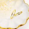 [Lala Christie] Gold Ring K18 Yellow Gold Round Design Wedding Band Size 9 lr106-0001-yg-09
