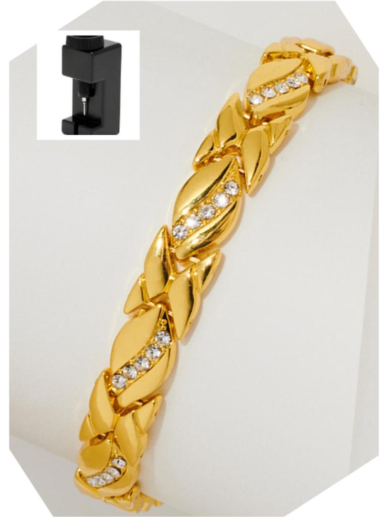 Weiwan Blatt Diamant Magnetarmband