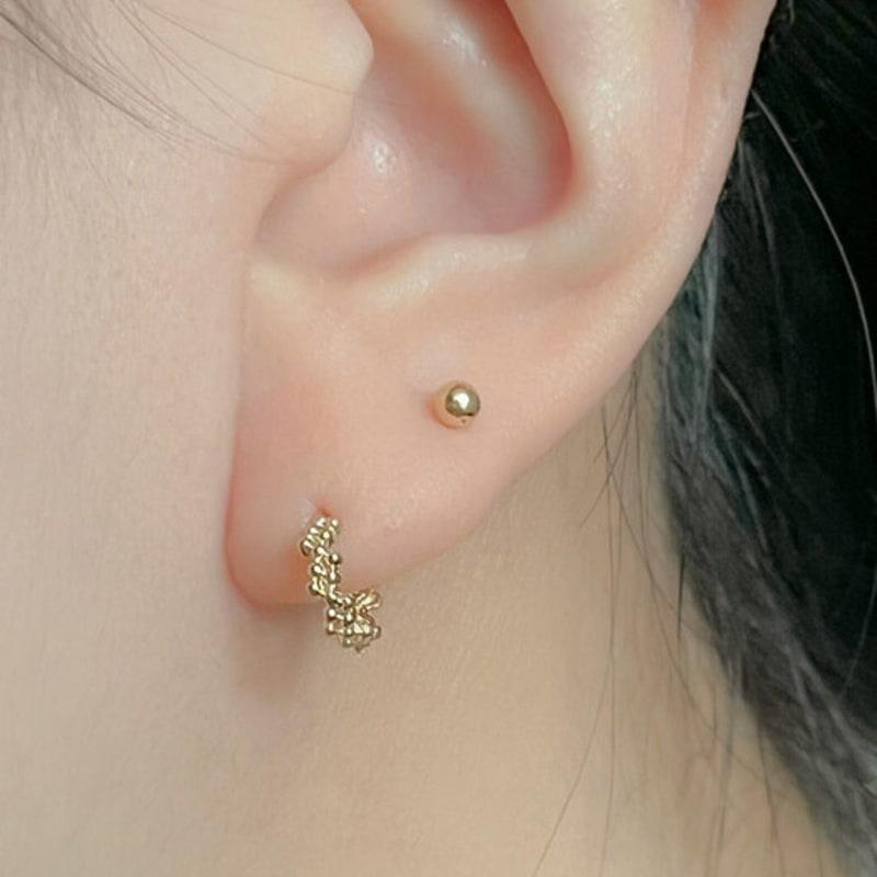 BettyU 14k Gold Grape Earrings (2 Colors)