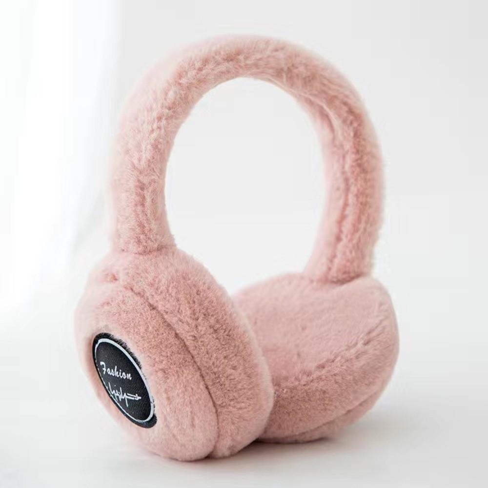 

Anti-Freeze Ear Warmer Collapsible Ear Cover Cute Winter Earmuffs for Women Girls темно-рожевого кольору