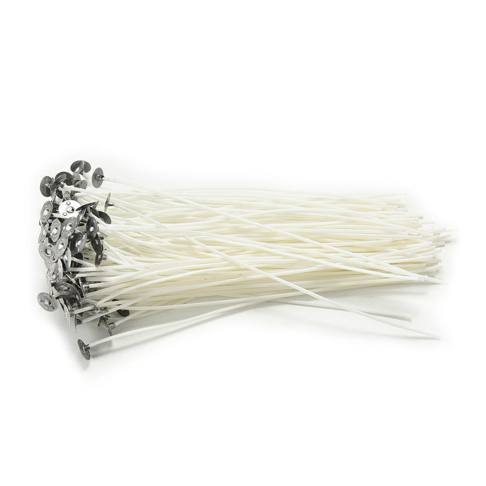 100Pcs Five Sizes 8/10/12/15/20 Cm Candle Sustainers Cotton Core Wicks For Diy