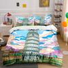 "Dreamy Leaning Tower Vibes." Bedding Sets Duvet Covers Pillowcases(1* Duvet Cover 2* Pillowcases Without Duvet Insert)