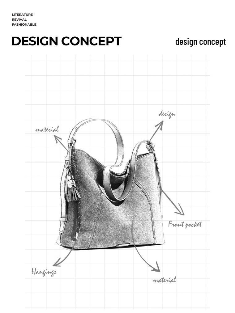 2025 Relaxed Retro Suede Hobo Tote - Large Capacity Crossbody Bag