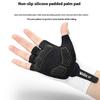 VILICO A0106 1 Pair Size M Outdoor Cycling Fishing Gloves Half Finger Shock Absorbing Breathable Bike Gloves