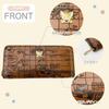 K-PARTS Bebe Dayan Compass Rose Round Zipper Long Wallet for Women and Girls, Bebe Dayan Cat Design, Cute Cat Accessories, Gift, Wachifield Map,