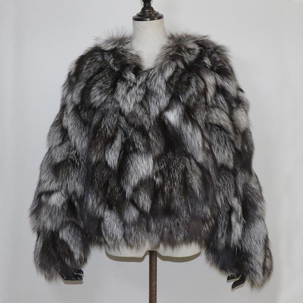 

Пальто из натурального лисьего меха, зимнее женское, роскошное, из натурального рыжего лисьего меха, женская модная, теплая, толстая, стильная, 100% натуральное лисье меховое пальто 4XL серый/серебряный