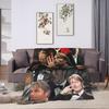 Mads Mikkelsen Decke Camping Flanell Überwurfdecke Für Schlafzimmer Warm Weich Individuelle Qualität Tagesdecke Geschenk