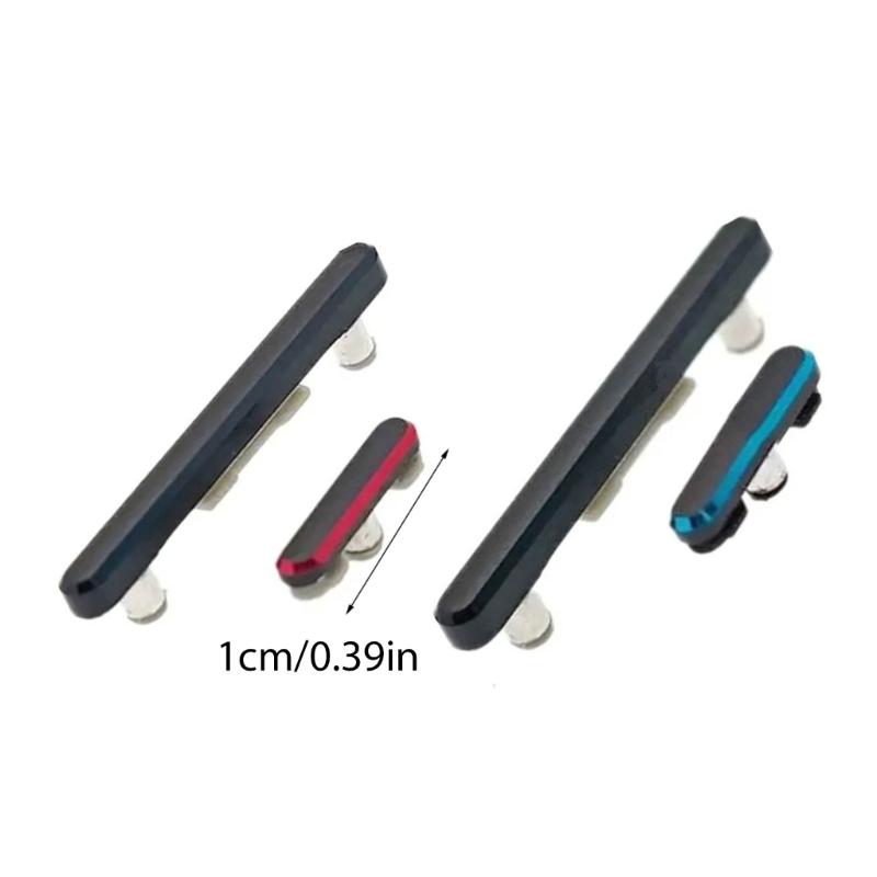 Professional Volumes Power Keys Replacement Side Buttons Fit for ROG 6 Phone Enhancing Responsiveness Metal Construction