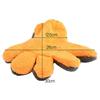 Coral Fleece Wash Mitts Detailing Double-Sided Wash Mitt Gray Orange Car Wash Gloves High Universality Fitment