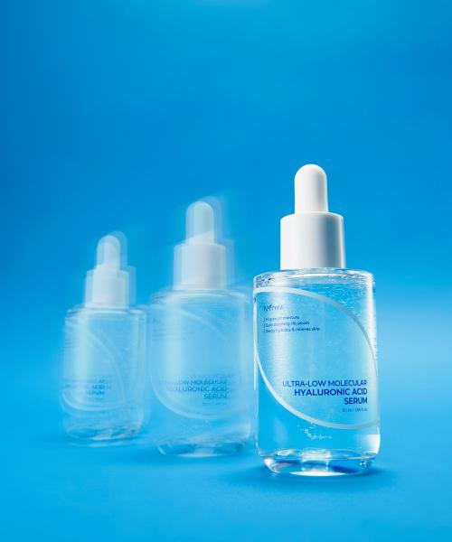 IsNtree Ultra-Low Molecular Hyaluronic Acid Toner 300ml + Serum 50ml Set (with Free Hyaluronic Acid Fresh Sun Serum 10ml)