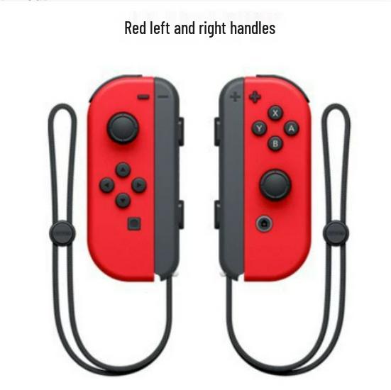 Wireless Bluetooth Joy-Con Controllers with Wake-Up Feature and Wrist Strap, Left and Right Separately for Switch
